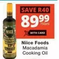 Macadamia Cooking Oil