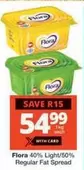 Flora - 40% Light/50% Regular Fat Spread