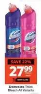 Domestos - Thick Bleach All Variants
