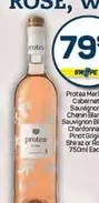 Protea - Meri, Cabernet, Sauvignon, Chenin Blan, Sauvignon Bl, Chardonna, Pinot Grigi, Shiraz or Rose