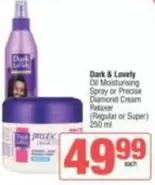 Diamond - Oil Moisturising Spray or Precise  Cream Relaxxer