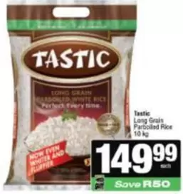 Tastic - Long Grain Parboiled Rice