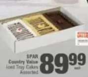 Spar - Country Value Iced Tray Cakes