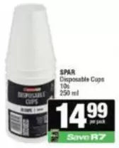 Spar - Disposable Cups