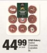 Spar - Festive Chocolate Cupcakes