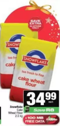 Snowflake - Cake Wheat Flour