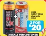 Score - ENERGY DRINK
