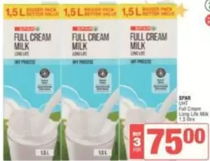 Spar - Full Cream Milk