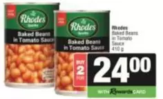 Rhodes - Baked Beans in Tomato Sauce