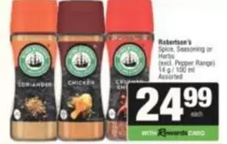 Spice, Seasoning or Herbs