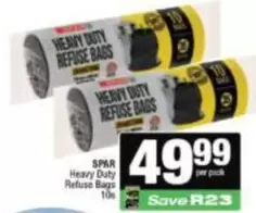Spar - Heavy Duty Refuse Bags