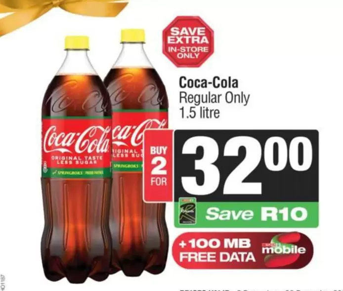 Coca cola - Regular Only