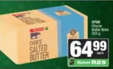 Spar - Choice Butter Brick