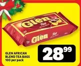 Glen - African Blend Tea Bags
