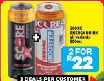 Score - ENERGY DRINK