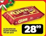 Glen - AFRICAN BLEND TEABAGS