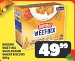 bokomo - WEET-BIX WHOLEGRAIN WHEAT BISCUITS