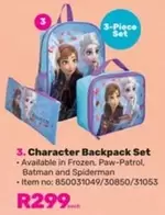 Frozen - Character Backpack Set