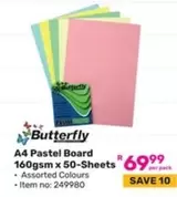 A4 Pastel Board