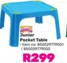 Sunny - Junior Pocket Table