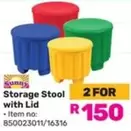 Sunny - Storage Stool with Lid