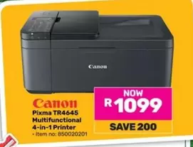 Canon - TR4645 Multifunctional 4-in-1 Printer