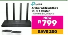 TP-LINK - Archer AX12 AX1500 Wi-Fi 6 Router