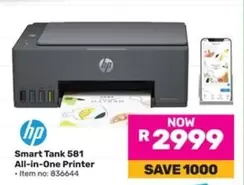 HP - Smart Tank 581 All-in-One Printer
