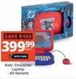 DC - Kids' Character Laptop