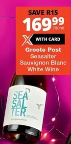 Groote Post - Seasalter Sauvignon Blanc White Wine