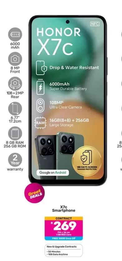 Honor - X7c Smartphone