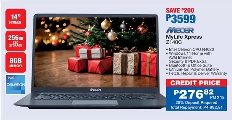 Mecer - MyLife Xpress Z140C