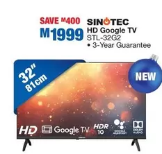 Sinotec - HD Google TV STL-32G2