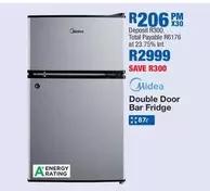 Total - Double Door Bar Fridge