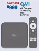 4K Google Streaming Box LEAP S3