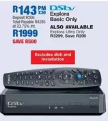 Total - Explora Basic Only