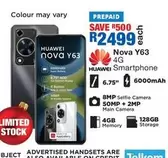 Huawei - Nova Y63 4G Smartphone