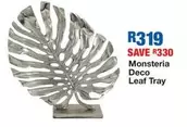 Monsteria Deco Leaf Tray