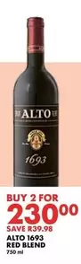 Alto - 1693 RED BLEND