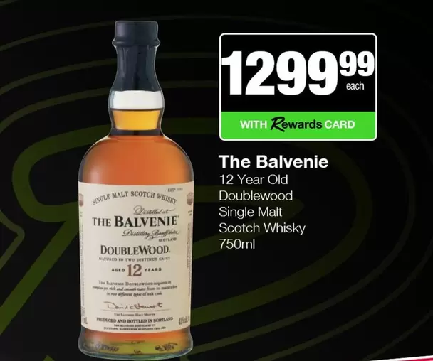 12 Year Old Doublewood Single Malt Scotch Whisky