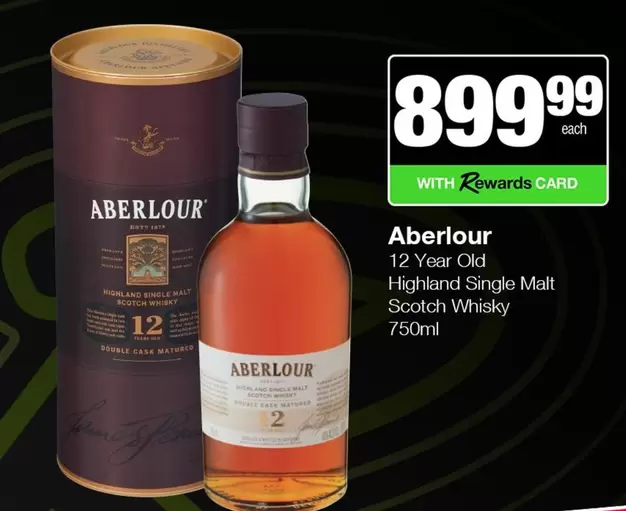 12 Year Old Highland Single Malt Scotch Whisky