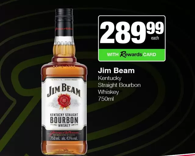 Jim Beam - Kentucky Straight Bourbon Whiskey