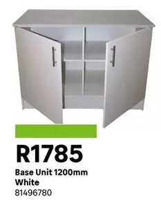 Base Unit 1200mm White