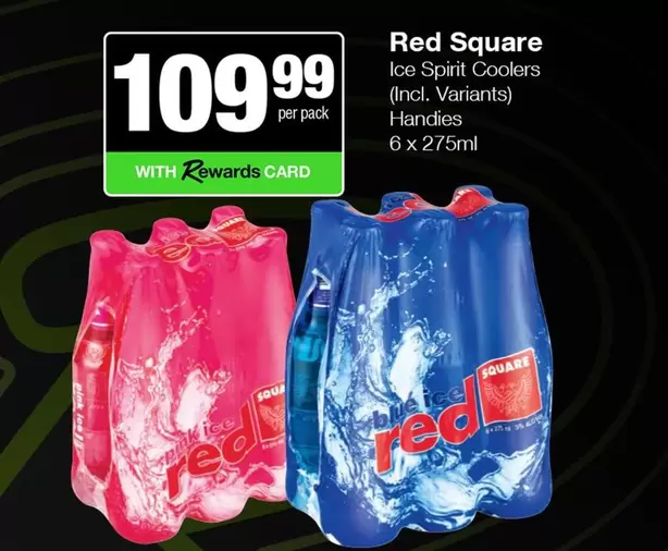 Red Square - Ice Spirit Coolers