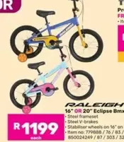 Ite - 16" OR 20" Eclipse Bmx