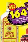Gordon's - LONDON DRY/PINA SUNSET ORANGE GIN