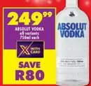 Absolut - VODKA