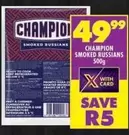 champion - Smoked Russians