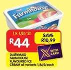 Farmhouse - FLAVOURED ICE CREAM