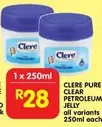 Clere - PURE CLEAR PETROLEUM JELLY